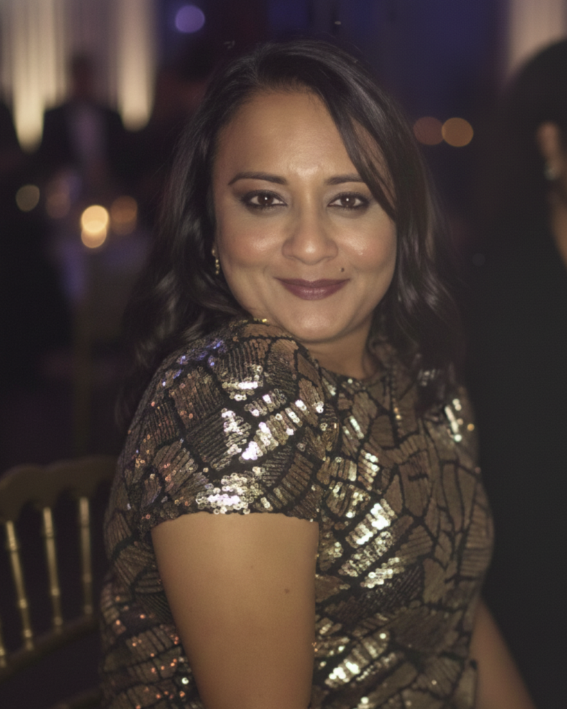 Portrait of Conscious Glow founder Cetana Das.